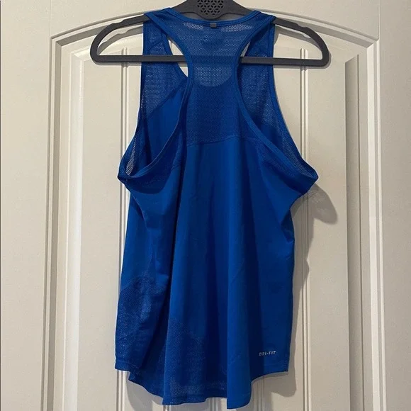 Nike Women's‎ Blue Dri Fit Tank Top XL - Picture 4 of 7